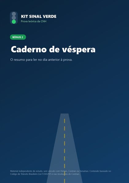 Caderno de véspera