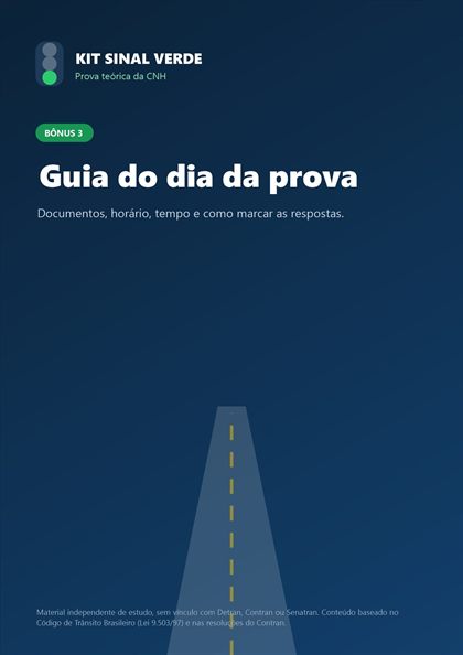 Guia do dia da prova